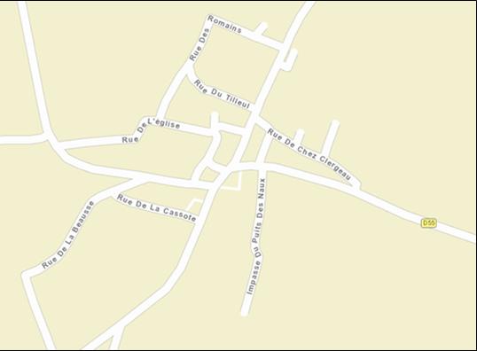 localisation foussignac