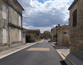 Fin des travaux route de Jarnac