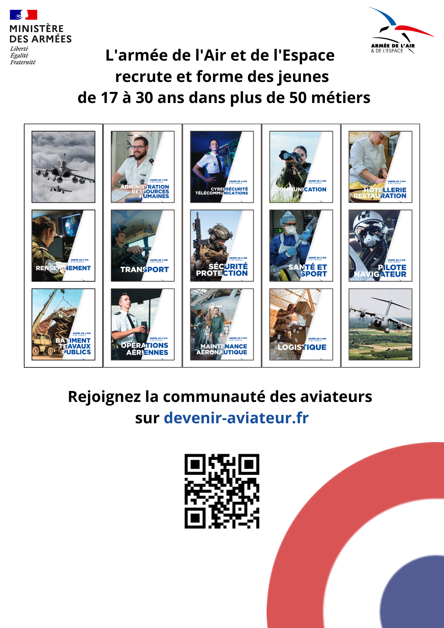 L'ARMEE DE L'AIR RECRUTE