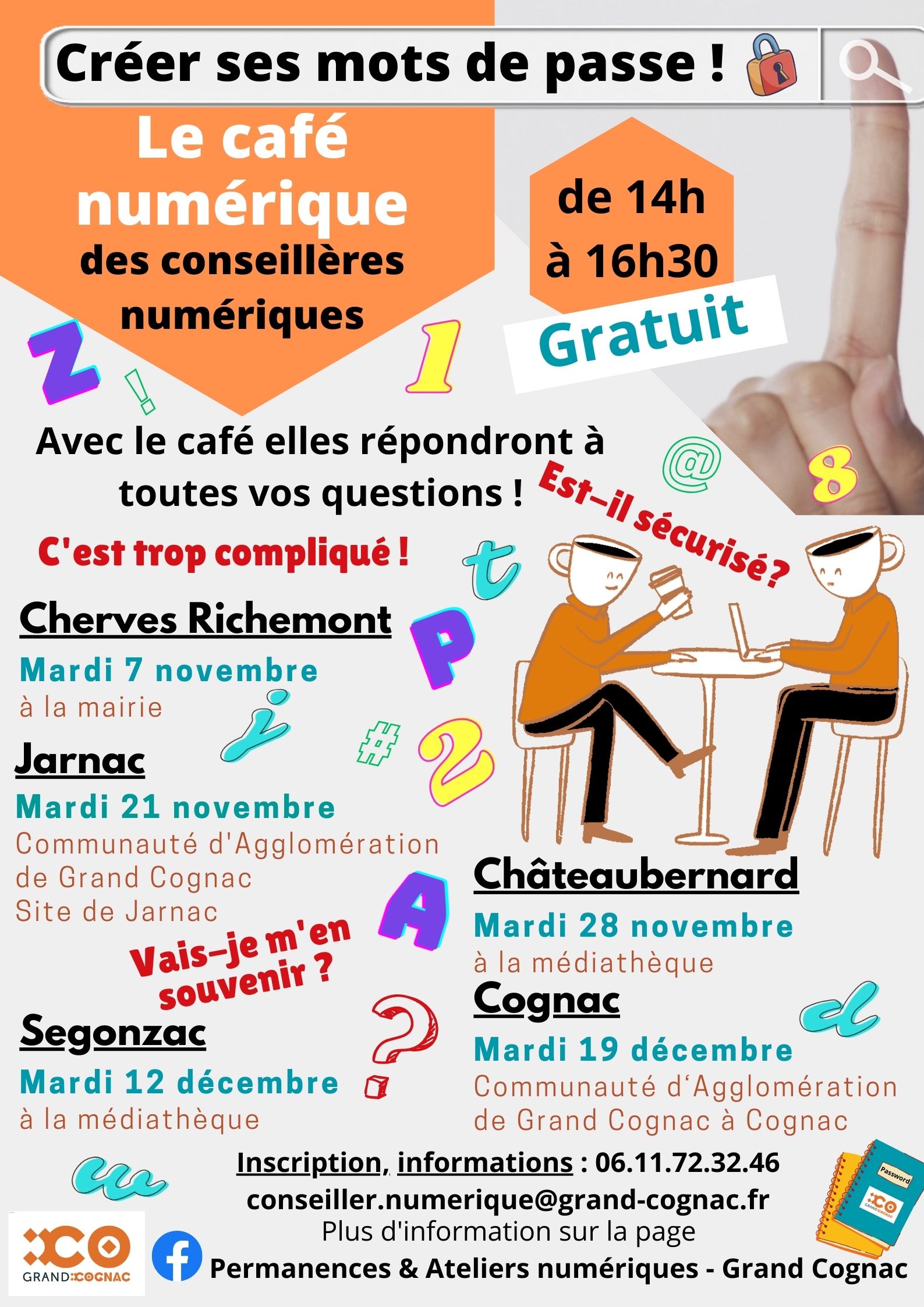 CAFE ET CONSEILLERS NUMERIQUES