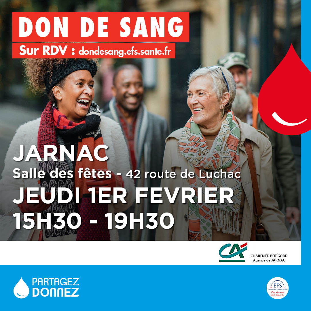 DON DU SANG 1ER FEVRIER 