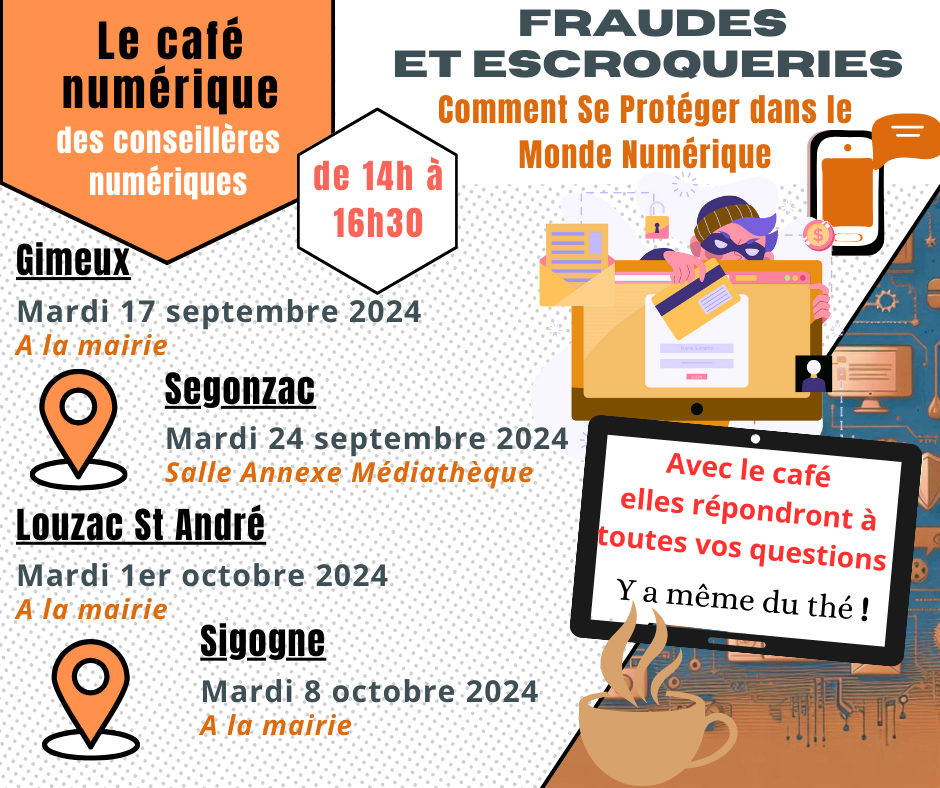 LE CAFE NUMERIQUE - DES CONSEILLERES NUMERIQUES