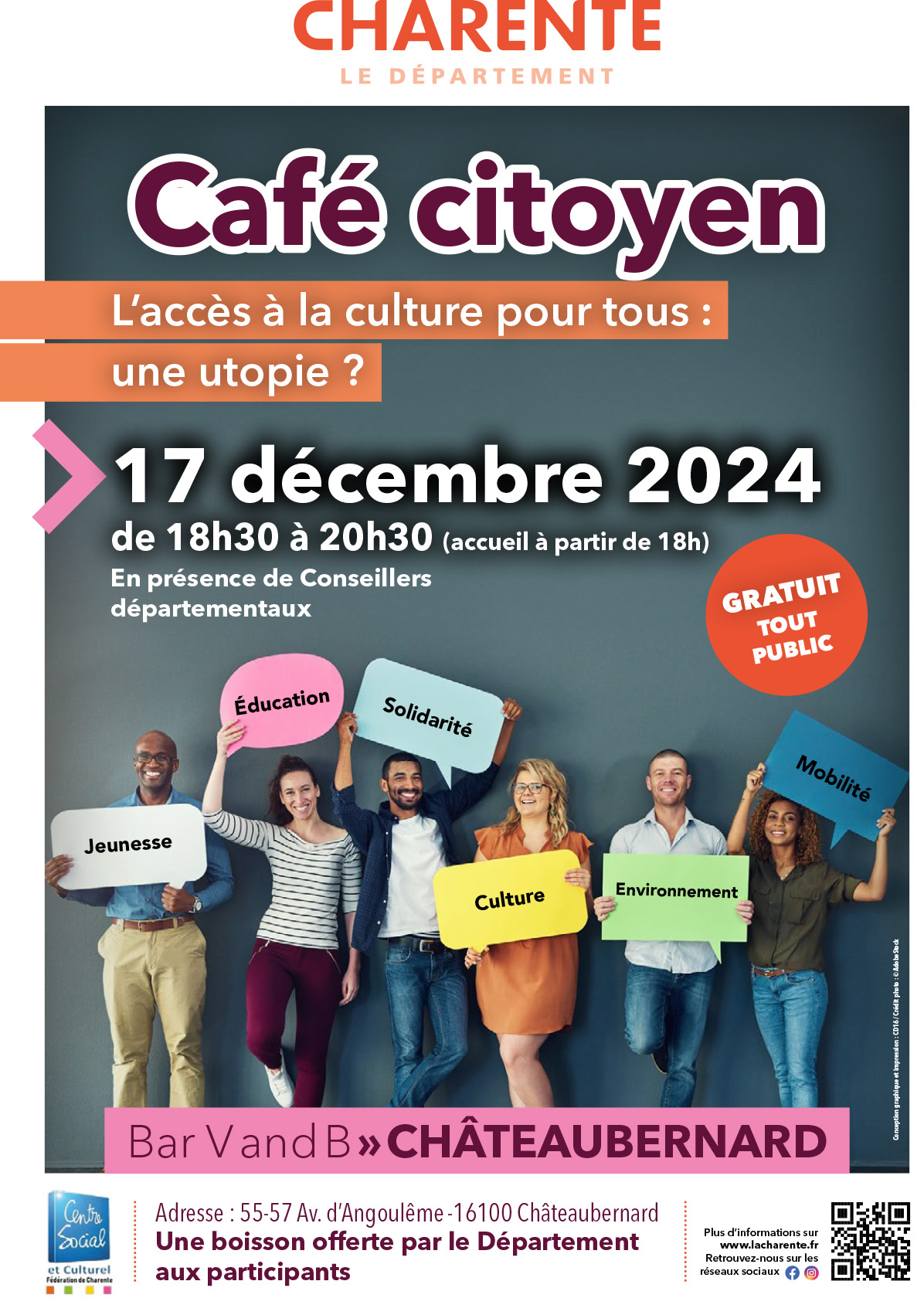 CAFE CITOYEN 17 DECEMBRE 2024