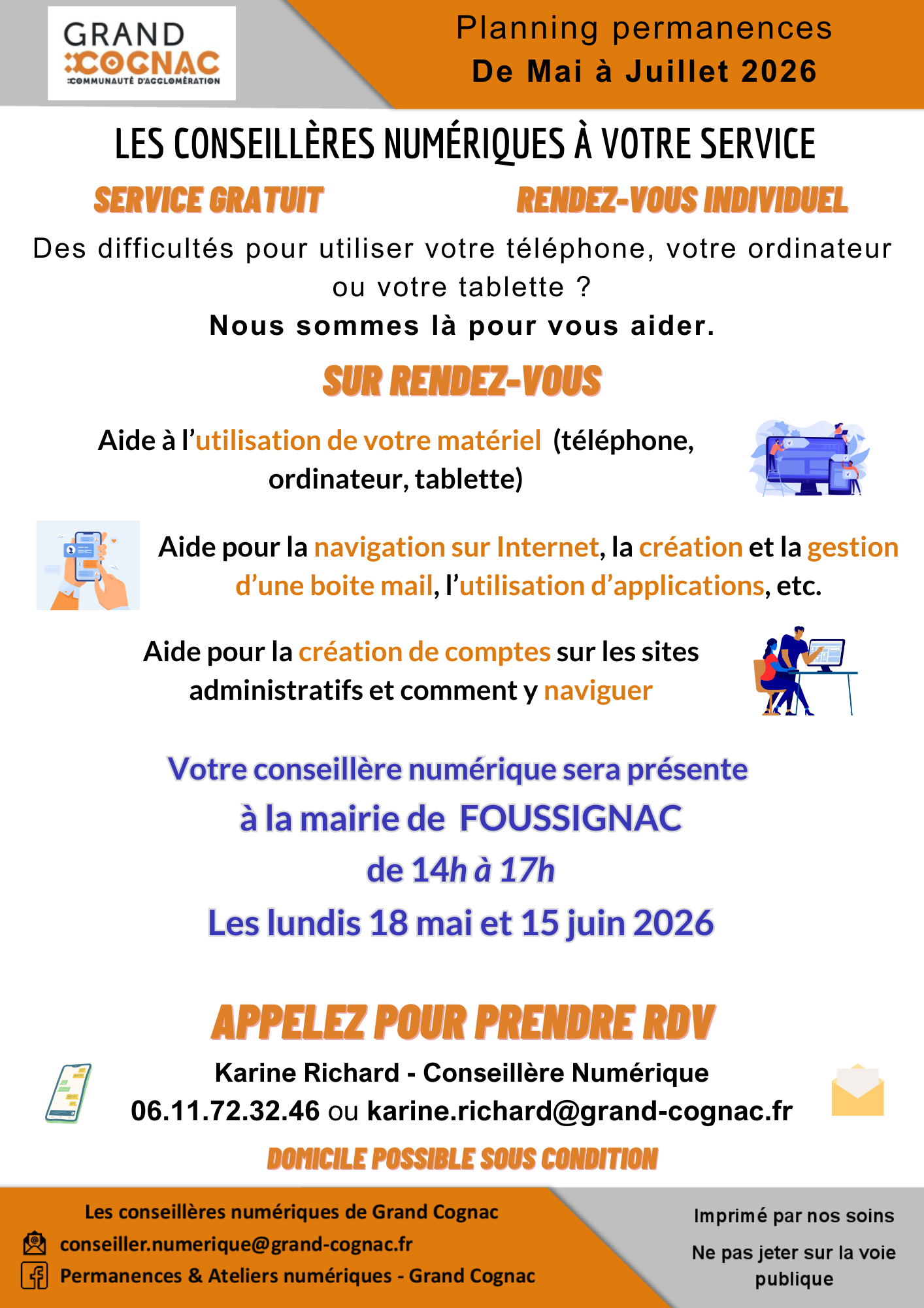 CONSEILLERES NUMERIQUES 2EME TRIMESTRE 2026