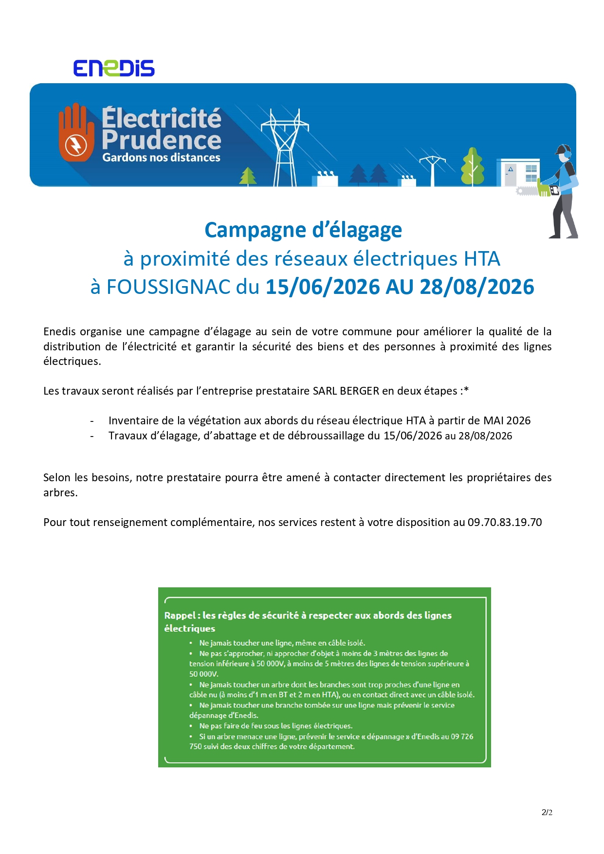 ELAGAGE FOUSSIGNAC
