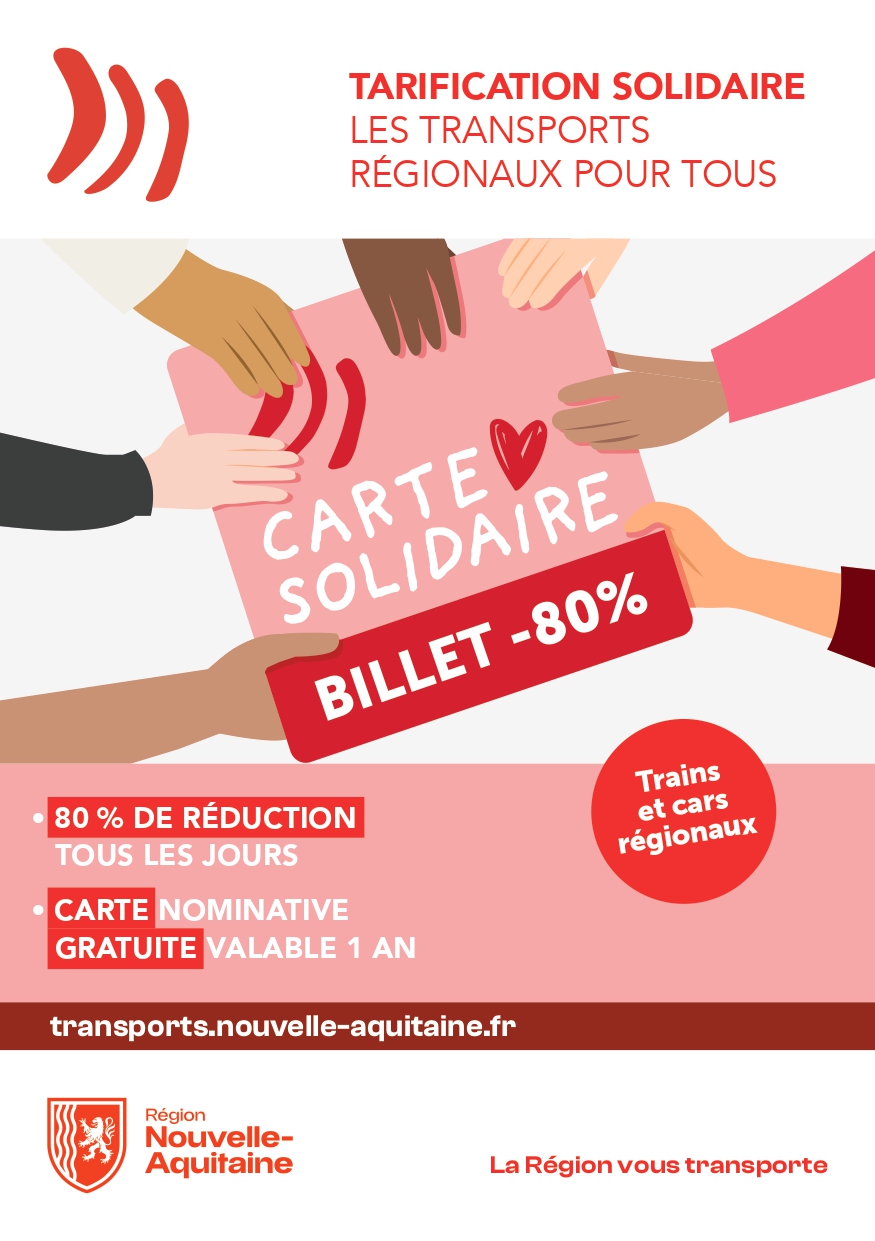 TARIFICATION SOLIDAIRE TRANSPORTS REGIONAUX